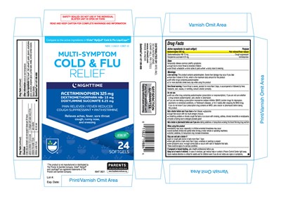 694t Multi Symptom Cold And Flu Relief Nighttime Softgels Carton 24s (694t Multi Symptom Cold And Flu Relief Nighttime Softgels Carton 24s)